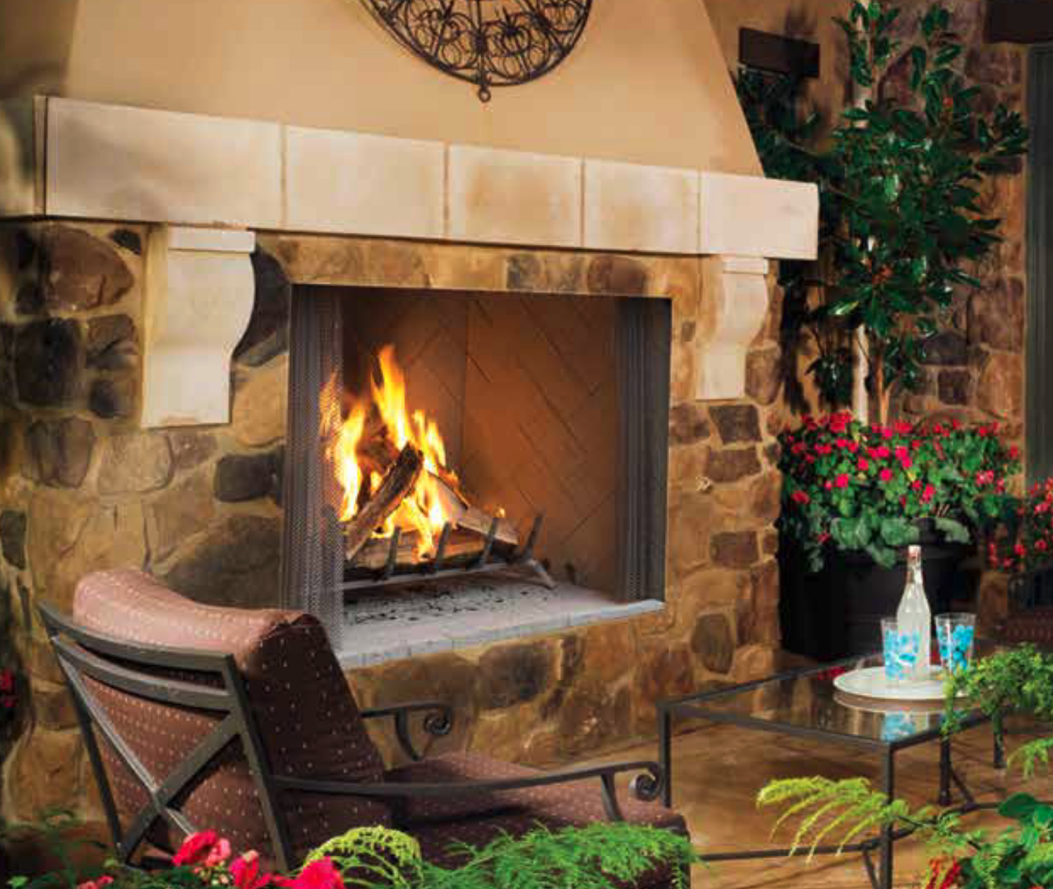 Outdoor Fireplace Models