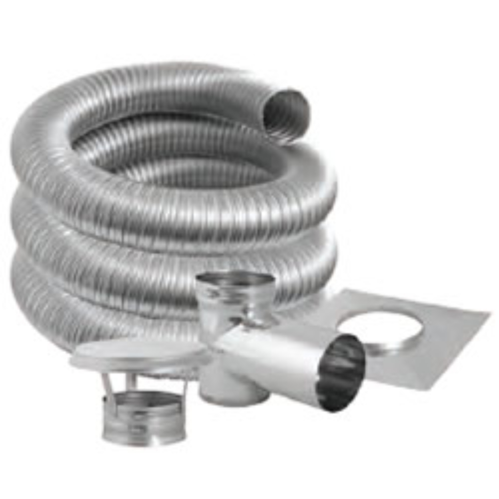 Duravent 3DFPRO-15KT 3"DFPRO-15KT ( includes: DFSS Top Plate, Cap, Tee w/Cap )