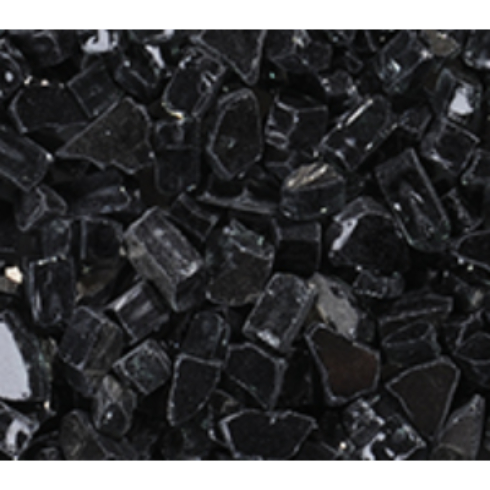 IHP Superior CRSHGL-RBLK Glass Media, 5LB Bag, Reflective Black H8412
