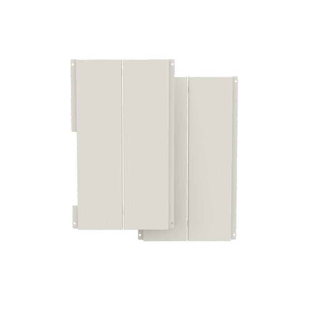 Drolet AC01372 Creme Enameled Decorative Side Panels