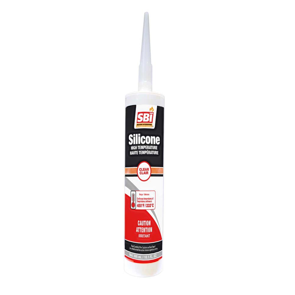 Drolet AC02045 High Temperature Clear Silicone (300 Ml-10.1 Fl.Oz.)