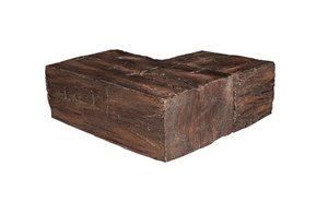 Lexington Hearth 7438 HB-CO-LH-MD Hayloft Beam Maduro Corner Mantel