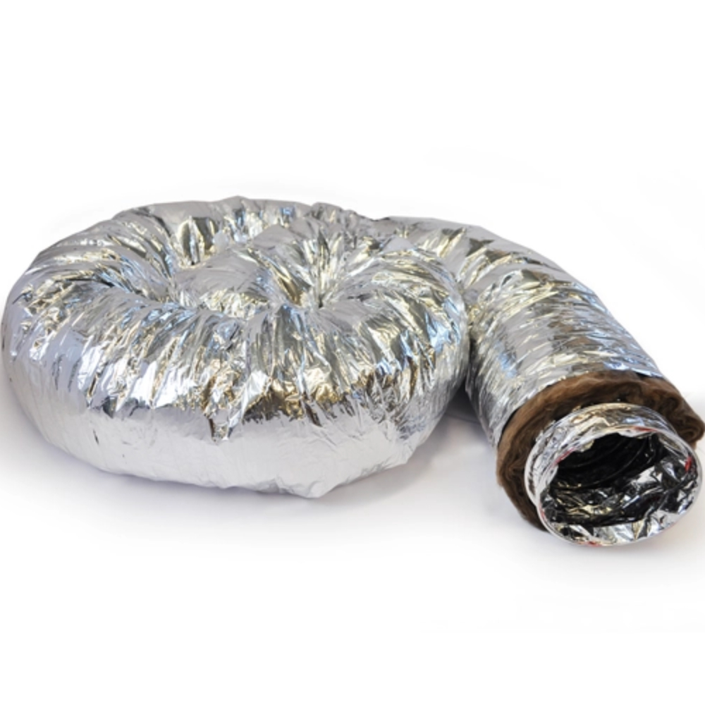 Osburn AC02093 10' Insulated Flex Pipe For 5"Dia Fresh Air Intake