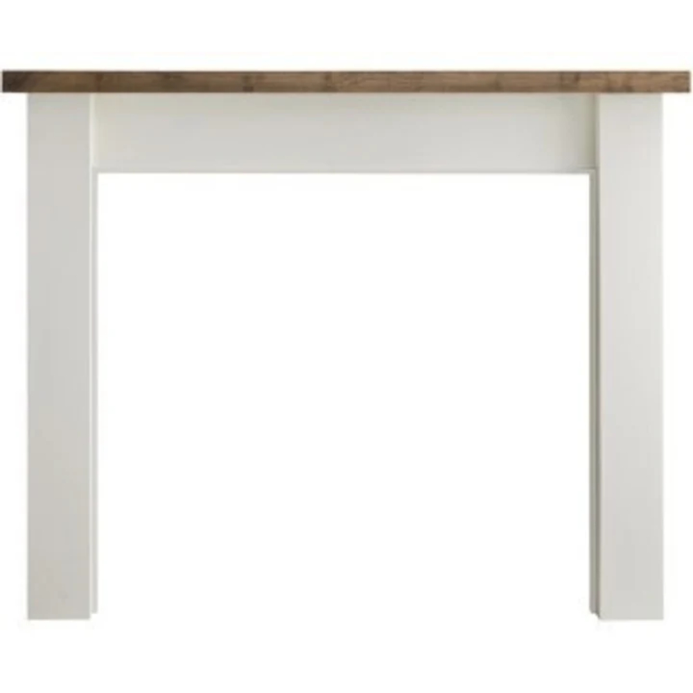 Monessen AFLLMPAUB-NG Laurel Mantel, Primed MDF & Maple top with New Gray Stain