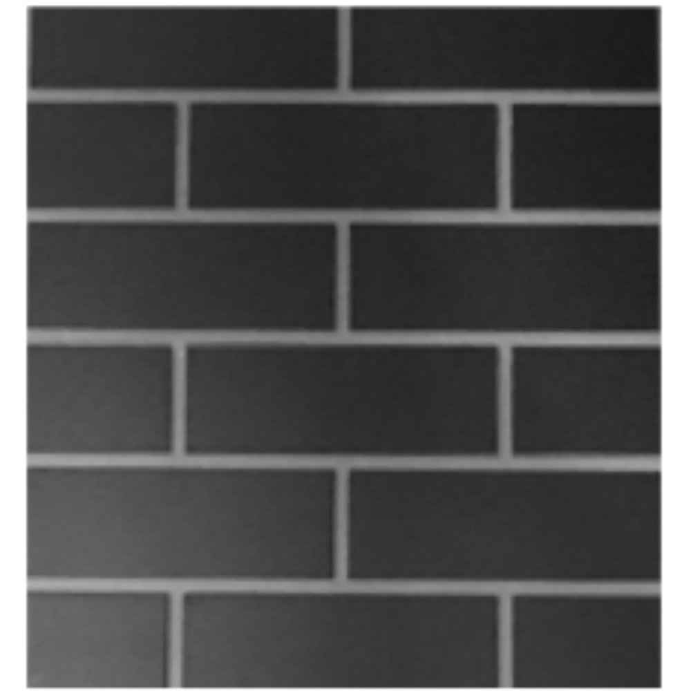 Empire WBL36TBL 36" Traditional Brick Set Black Liner