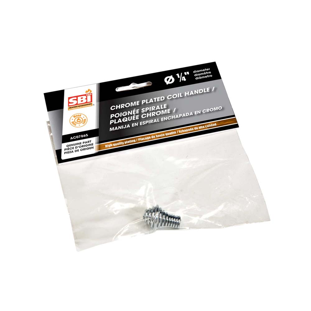 Drolet AC07865 1/4" Chrome Coil Handle