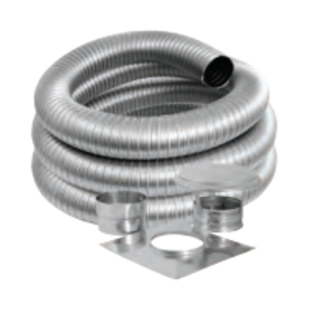 Duravent 4DFSW-20K 4"DFSW 20 Kit (includes DFSS Top Plate, Cap, Connector )