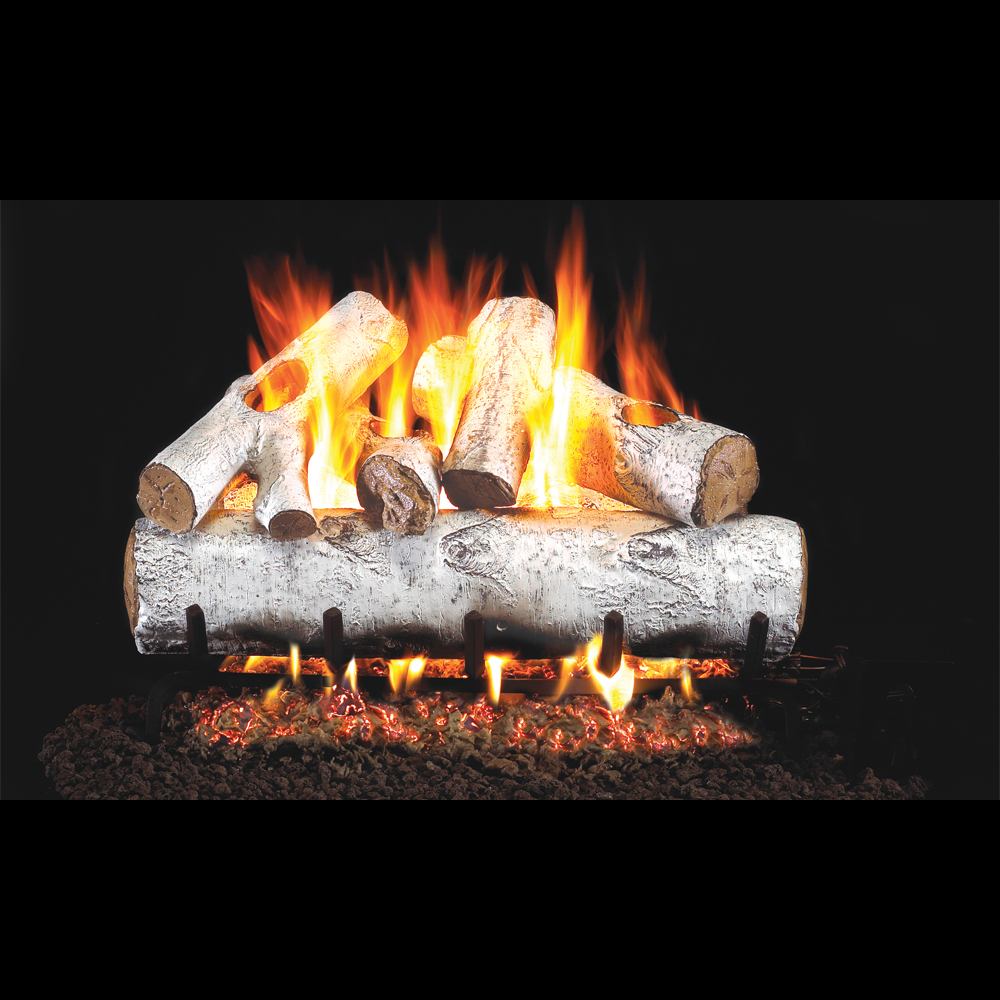 RealFyre W-18 18" White Birch Vented Log Set