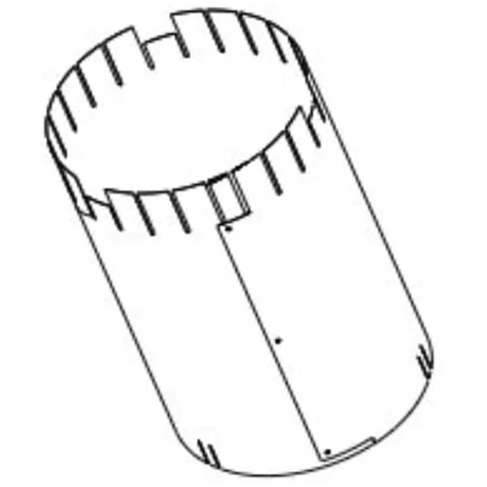 Majestic AS10 Attic Insulation Shield, Straight Flue (Firestop Not Included) For Sl1100 And Sl400