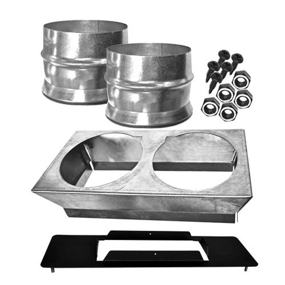 Drolet AC01330 4" X 10" Hot Air Plenum Kit