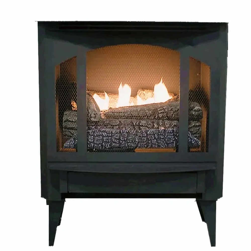 Buck Stove NV T-33LP Model T-33 Non-Vent Propane LP-Gas Stove w/Legs