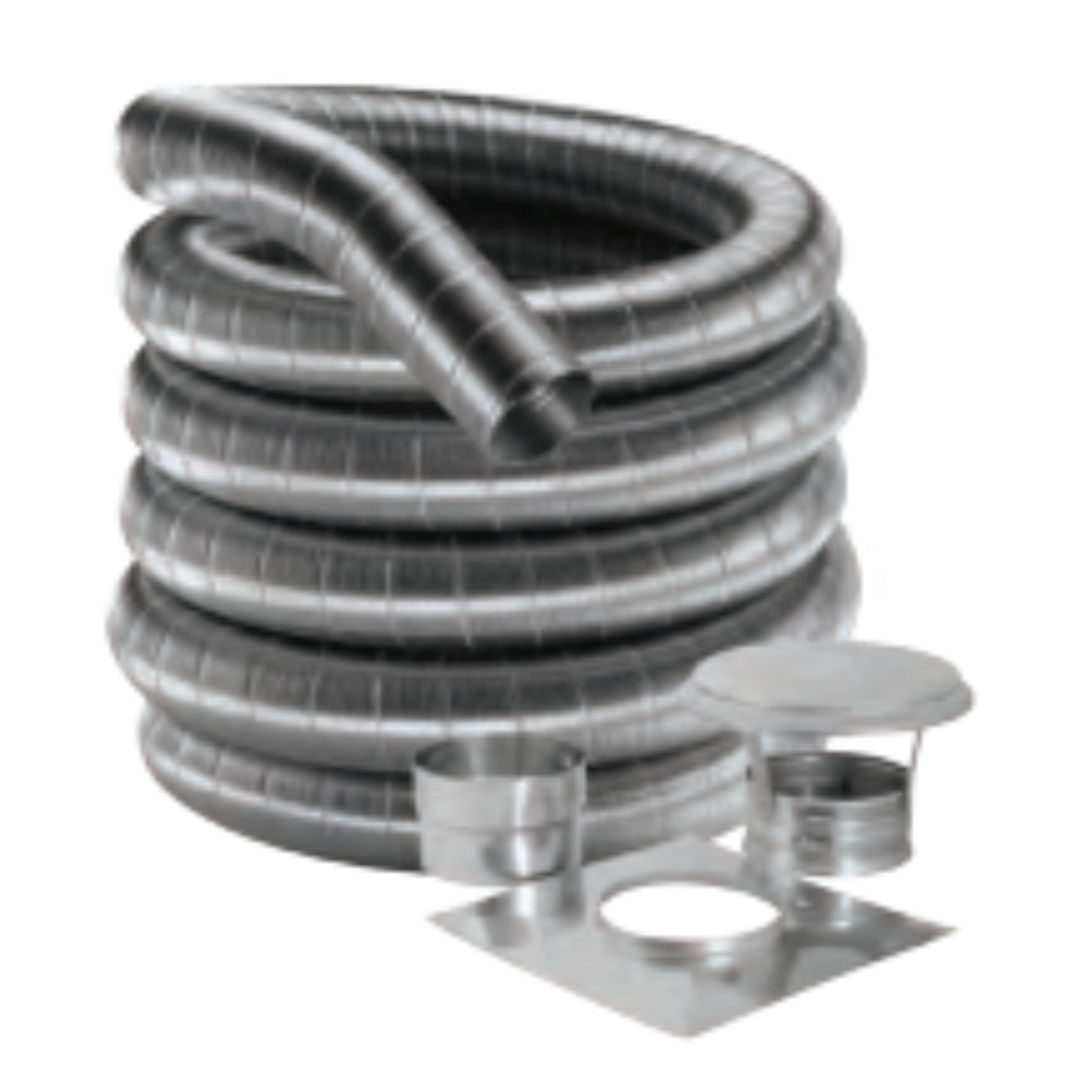 Duravent 4DF316-15K 4"DF316 15 Kit (includes DFSS Top Plate, Cap, Connector )