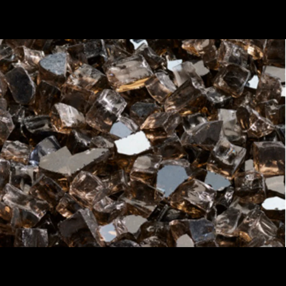 Majestic MEDIA-SM Smoked Embers-Crushed Glass Media (1 Bag, 5Lbs)