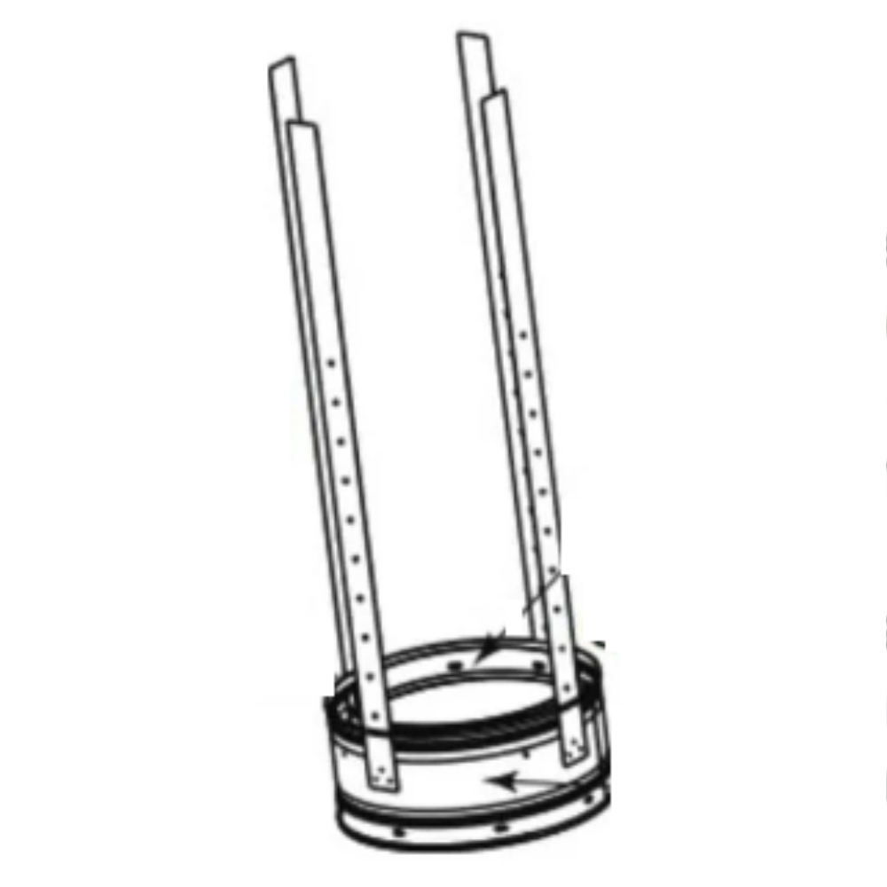 Majestic SL11 6" (152mm) chimney stabilizer