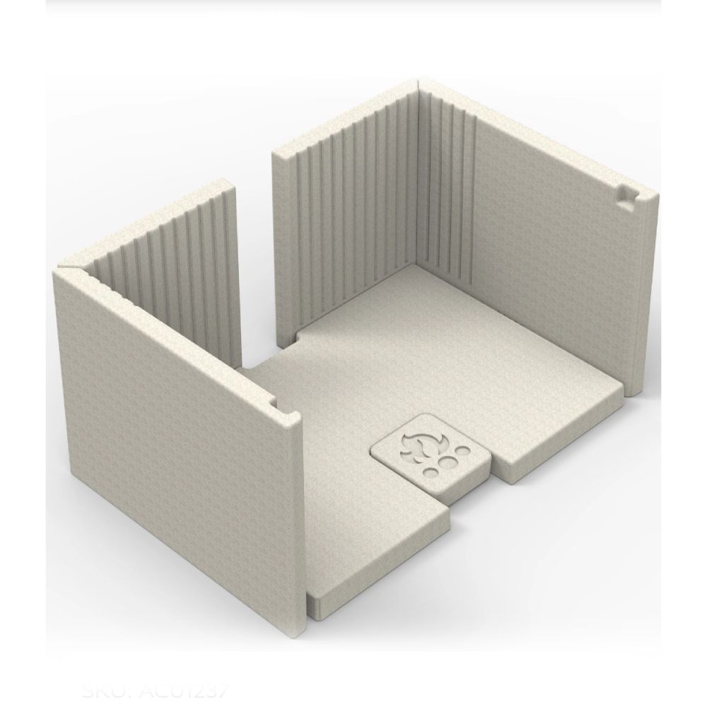 Osburn AC01237 Moulded Refractory Panels For Minimalist Base And Insert