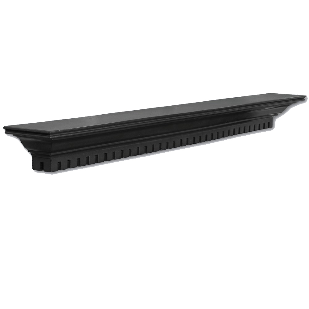 Lexington Hearth 7296 FD-5-LH-BK Federal 5' Raven Mantel