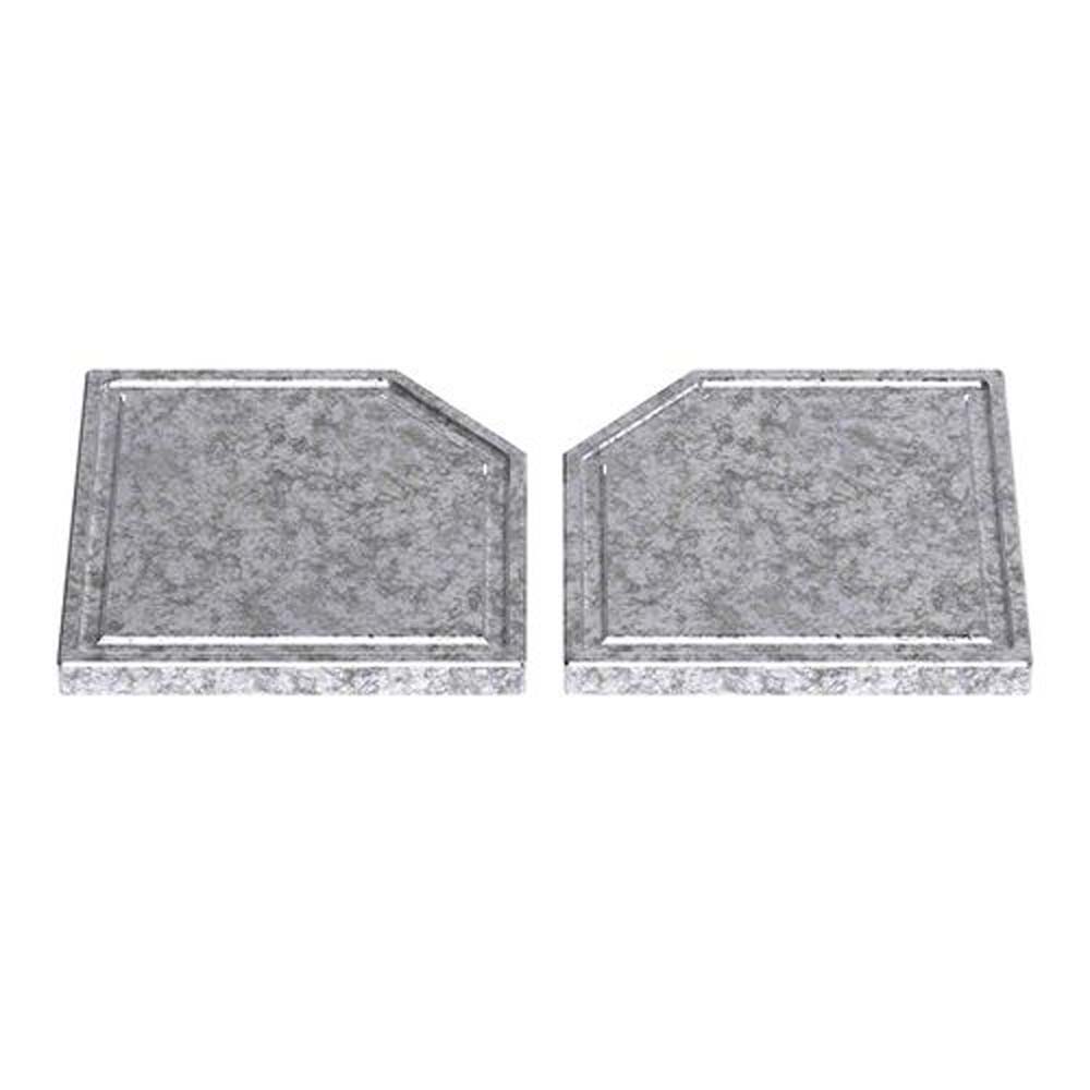 Drolet AC01212 8 1/2" X 8 1/2" Steatite Cooking Plates (2 Units)