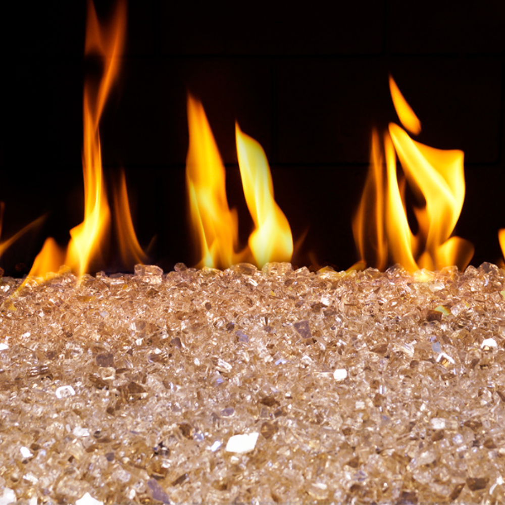 RealFyre GL-5-CR Glass, Champagne Rflc