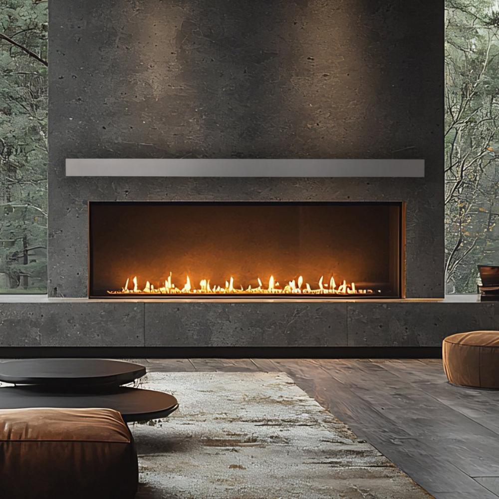 Lexington Hearth Horizon Concrete Mantel