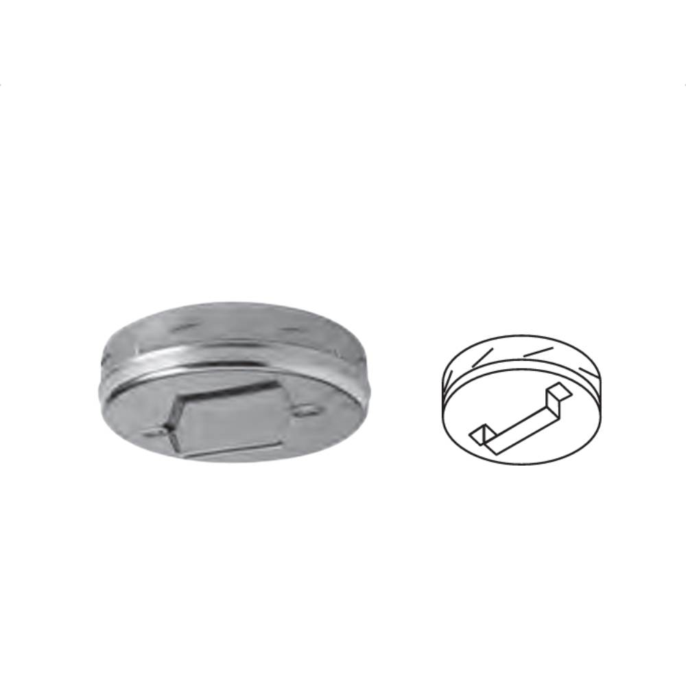 Duravent 10DTC-TCI 10" Dia. twist lock tee cap