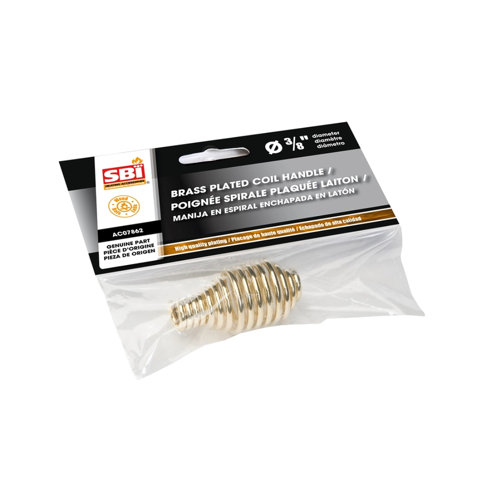 Drolet AC07862 Brass Coil Handle 3/8"