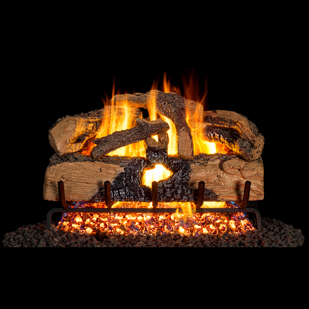 RealFyre ENS-18 18" Charred Evergreen Split Vented Log Set