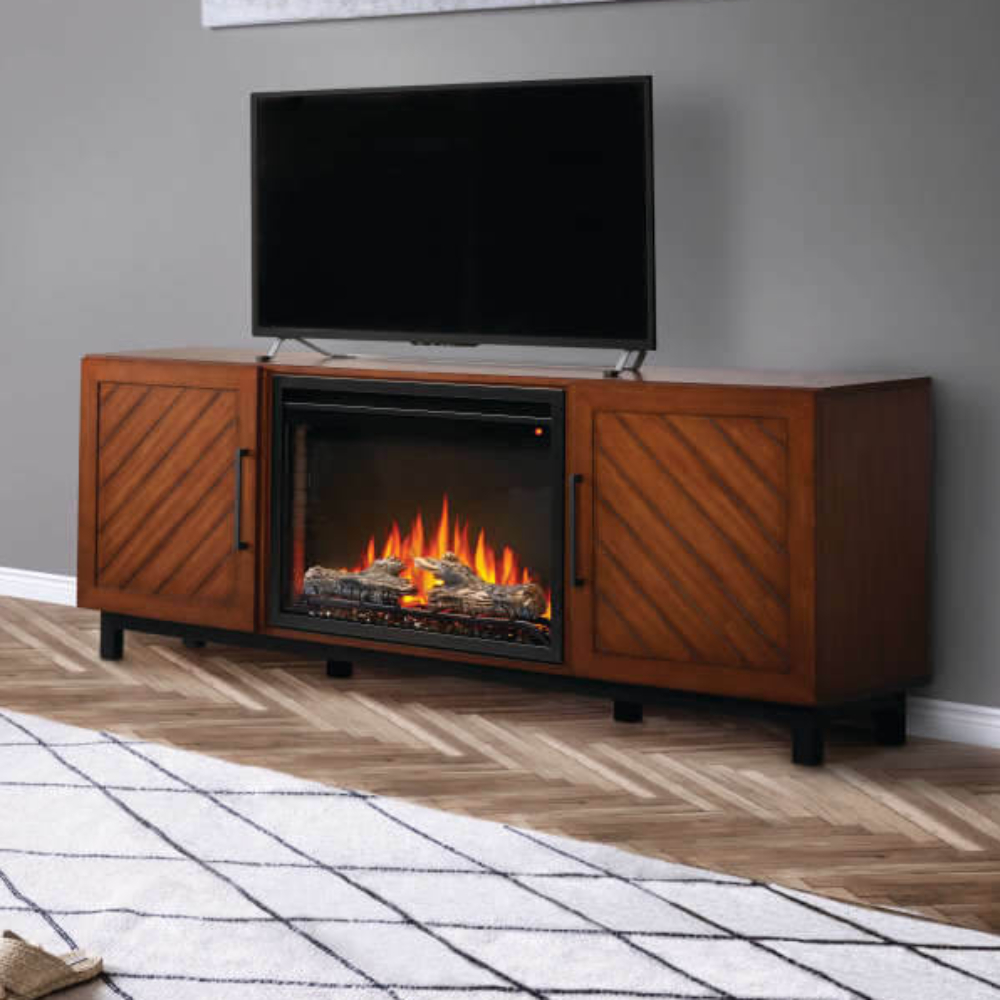 Napoleon NEFP26-3120WN The Bella Electric Fireplace Media Console