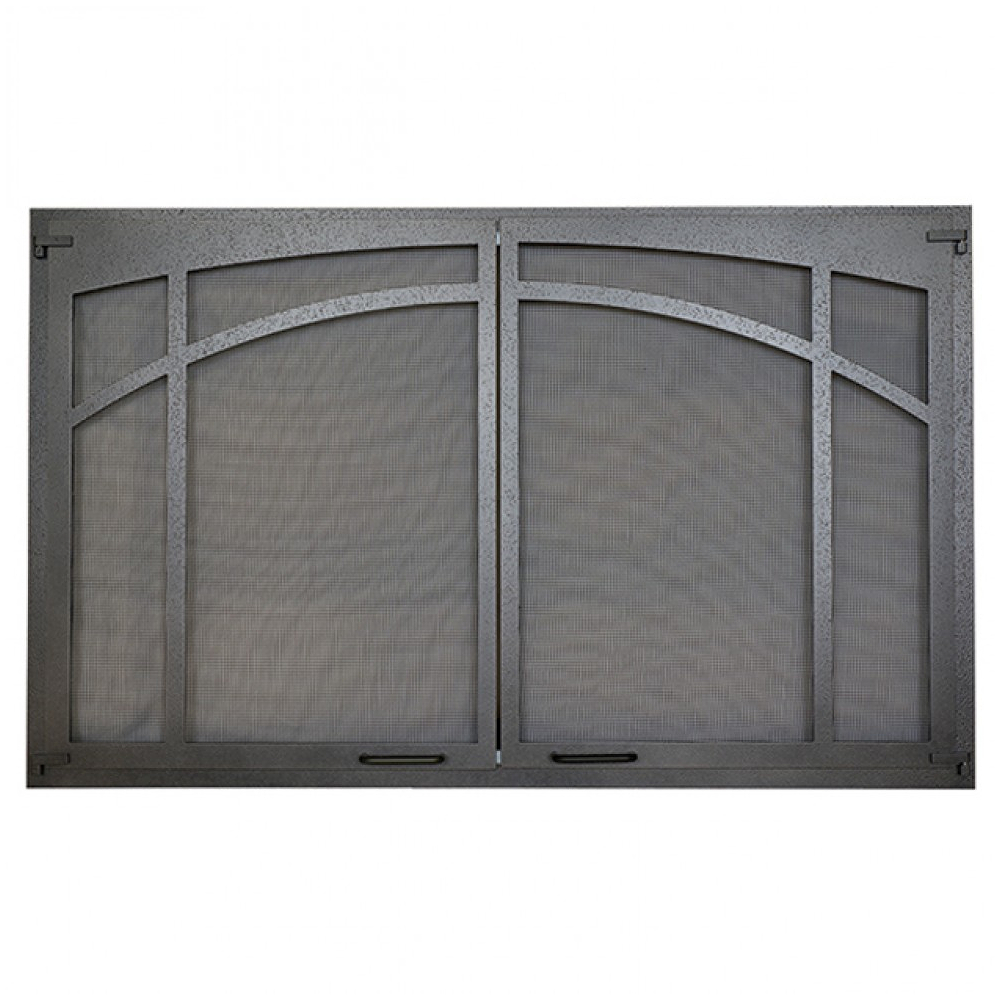 IHP Superior ASD3628-TI Arched Screen Door, Textured Iron H1960