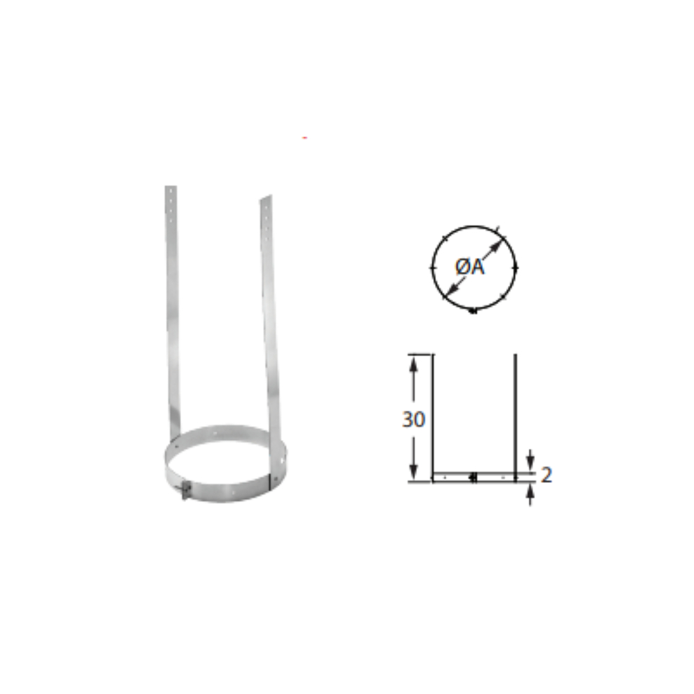 Duravent 16DCA-ES Elbow Strap