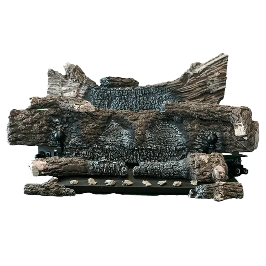 Buck Stove GLEV200OLP EmberVision Series 200 30" Oak Propane Gas Logset