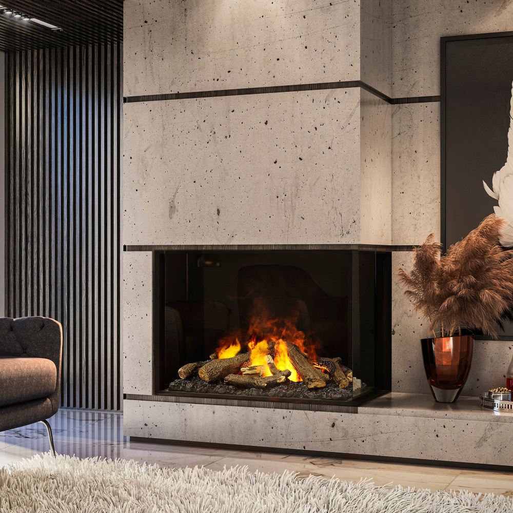 Dimplex X-FEF3226L3 OptiMyst e-MatriX 39" Built-in Water Vapor Fireplace