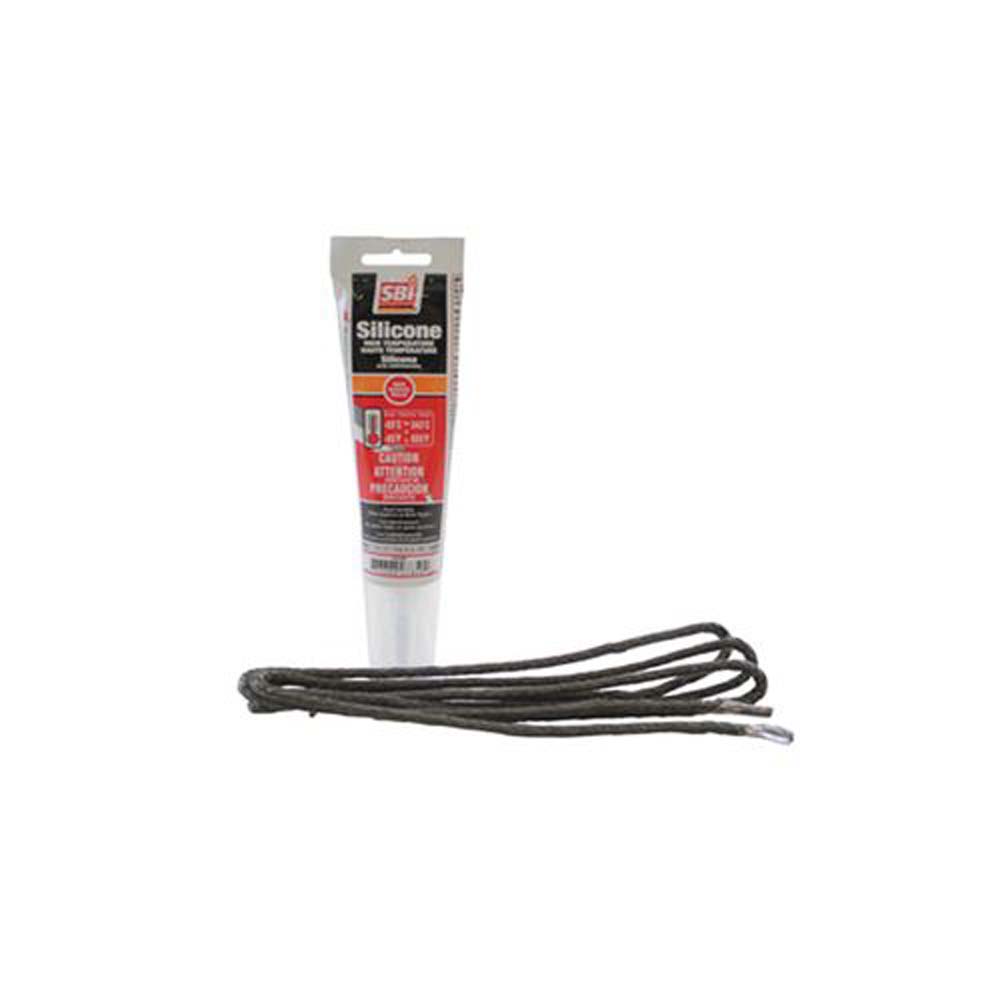 Drolet AC06815 3/16" X 5' Black Gasket And Silicone Kit