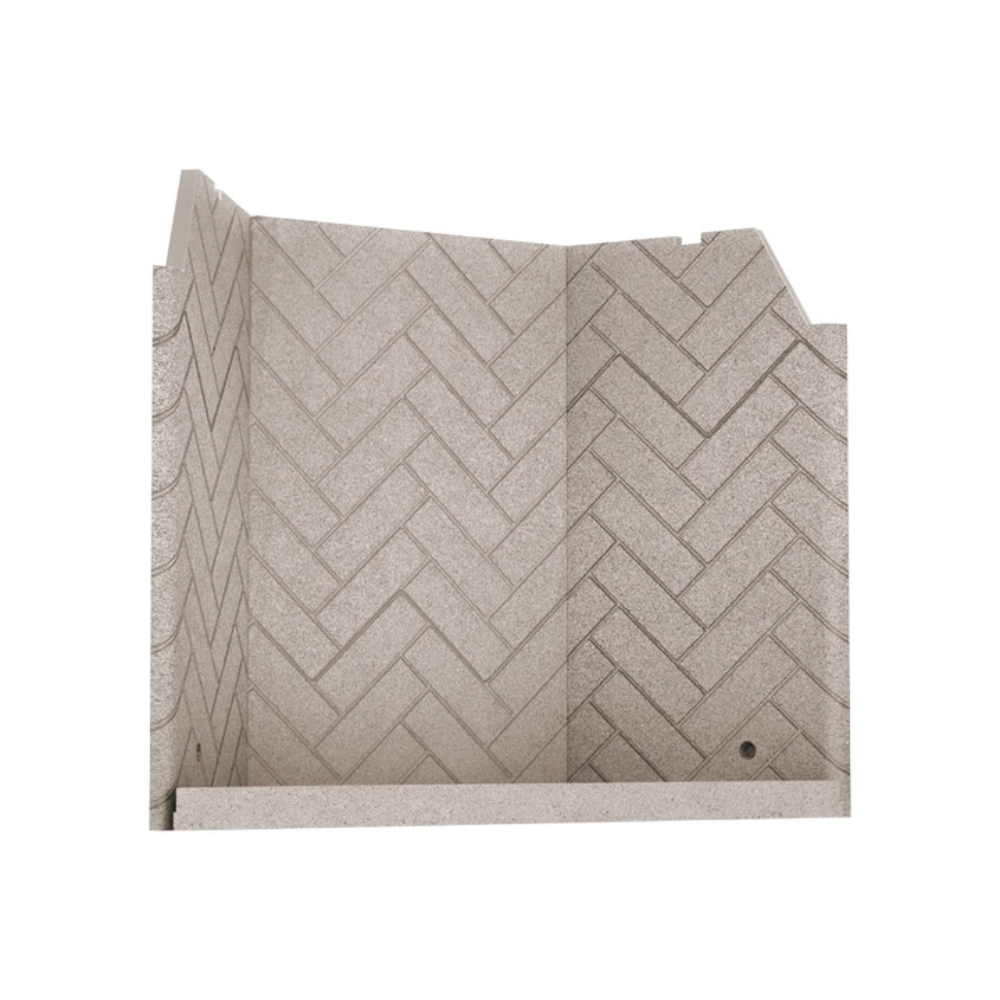 Valcourt VA11071H Herringbone Moulded Vermiculite Panels