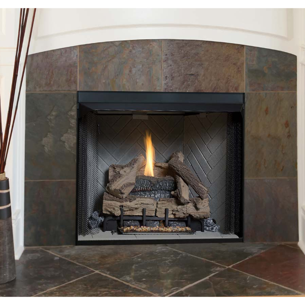 IHP Superior VRT3232WS 32" Vent Free Firebox w/28" Tall Opening White Stacked Refractory F4067