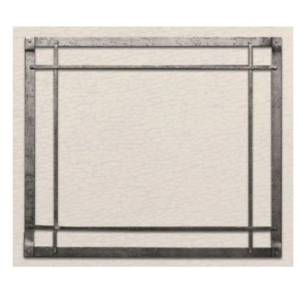 Empire DFF50FBZT Oil-Rubbed Bronze Rectangle Forged Iron Inset