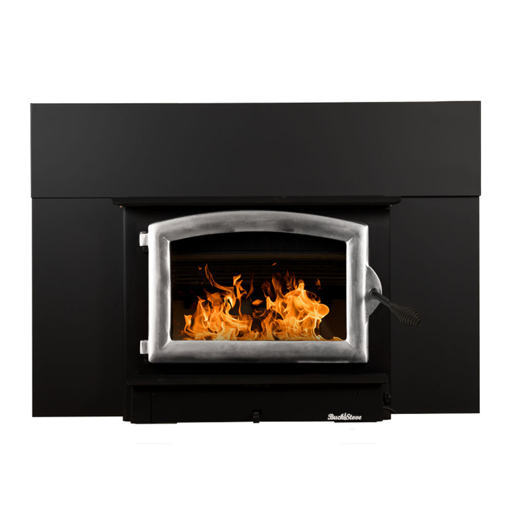 Buck Stove FP74P Model 74 Non-Catalytic Wood Stove Insert with Pewter Door