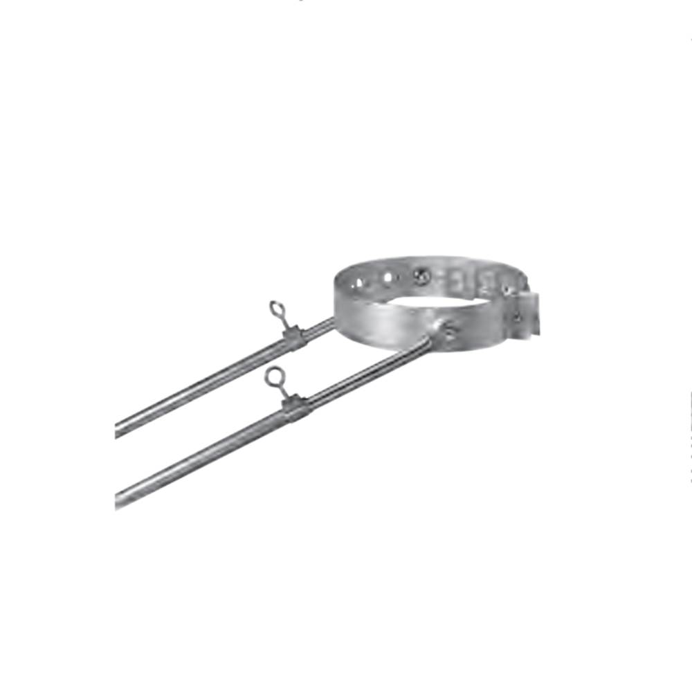Duravent 10DTC-XRB 10" Dia. Uni. Roof Brace