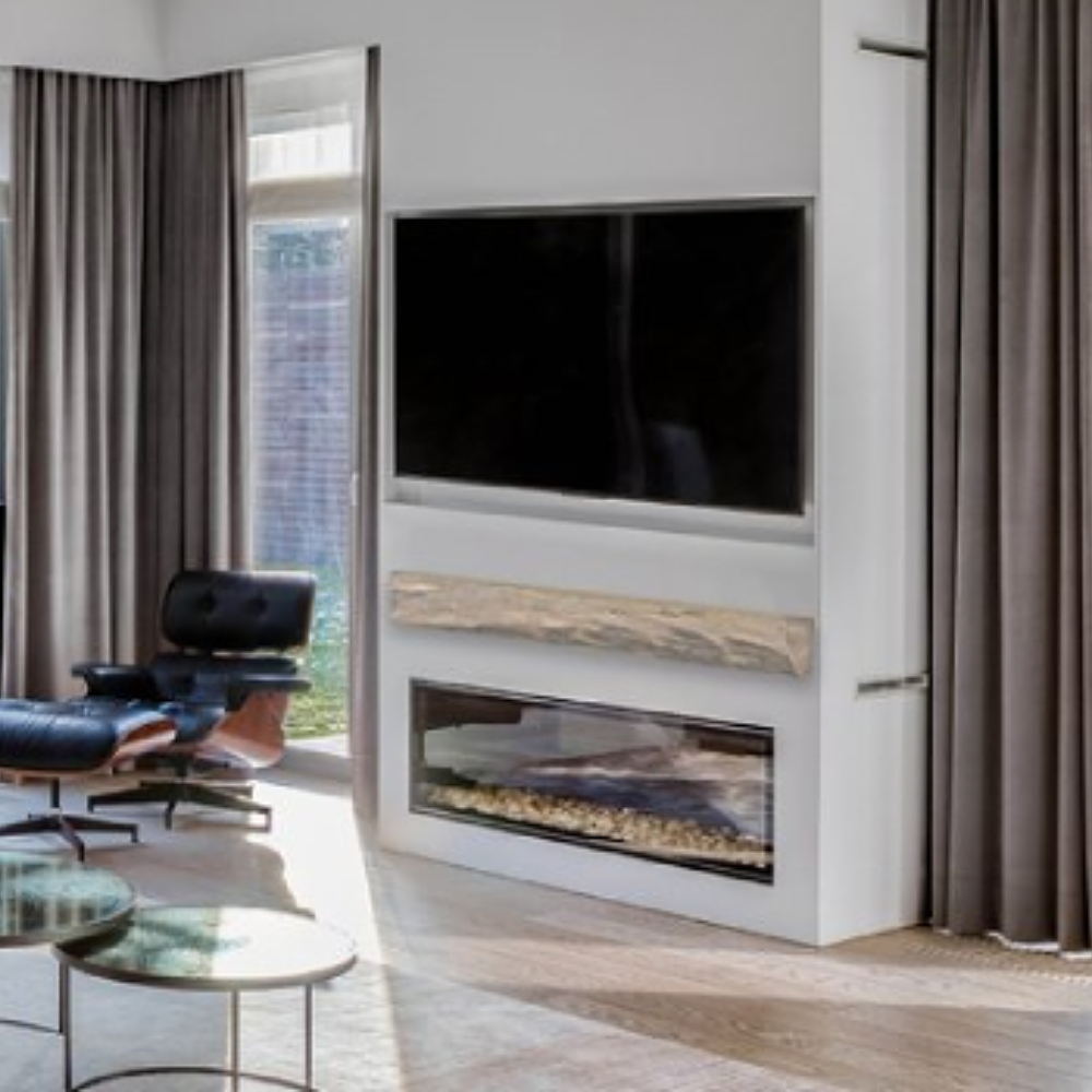 Lexington Hearth 7038 CP-6-LH-PH Cabin Pine Pale Honey 6' Rustic Beam Mantel