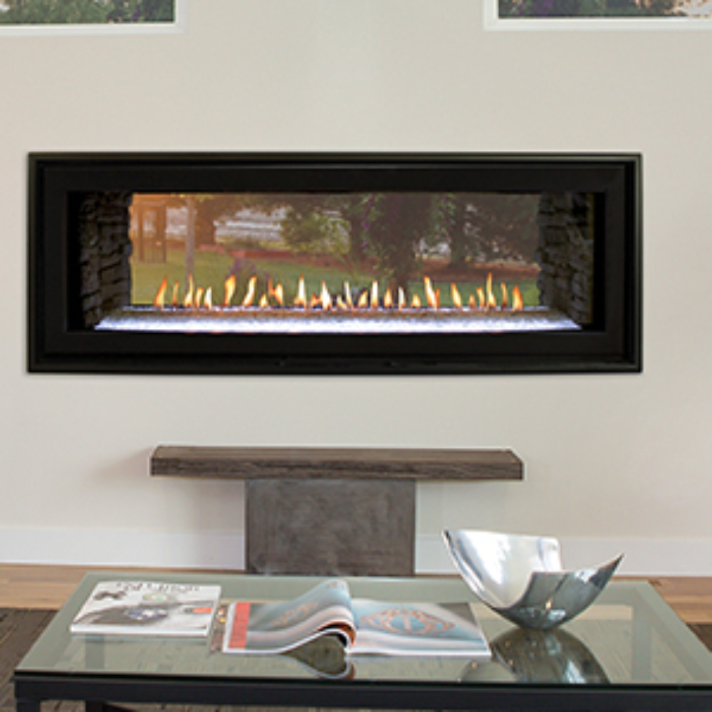 Empire DVLL48SP90P Boulevard Linear DV See-Thru 48" Propane Fireplace