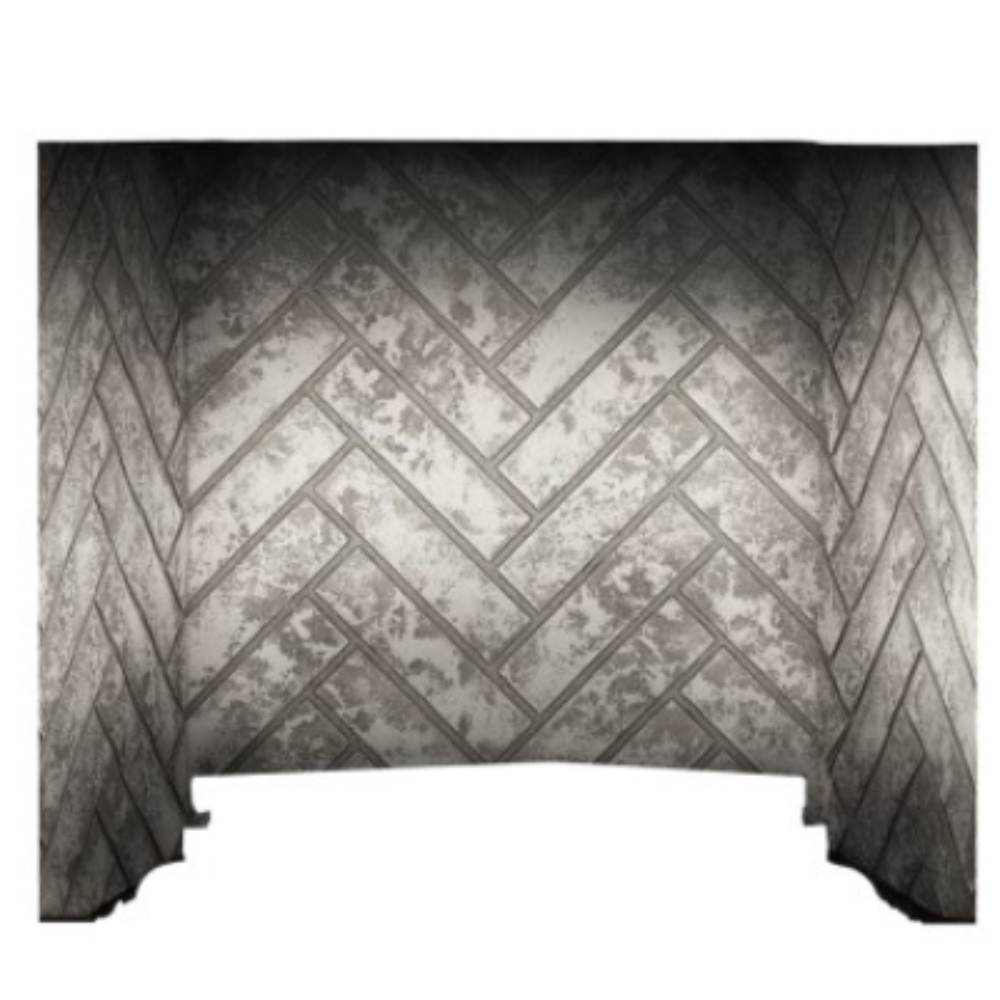 Napoleon DBPEX42GH Decorative Panels : Glacier Herringbone Brick Elevation X 42
