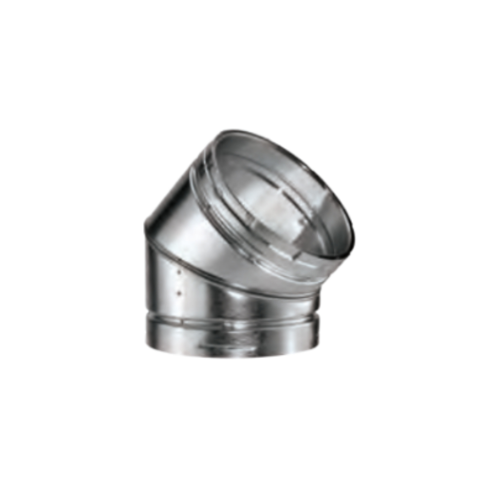 Duravent 7GVL45 7" 45 Deg Adjustable Elbow