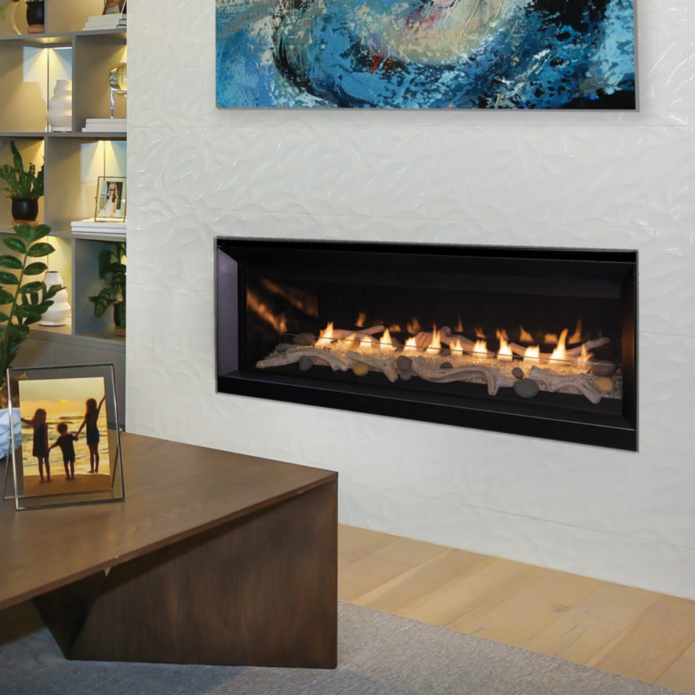 IHP Superior VRL3055ZEP 55" Linear VF Propane Fireplace w/Lights Elec Ignition F4686