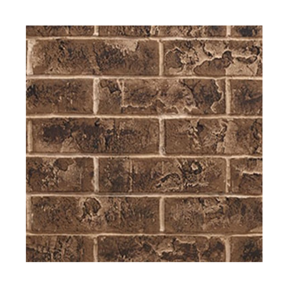 Majestic BRICKMI35TB Traditional 35" Brick Interior Panels Tavern Brown