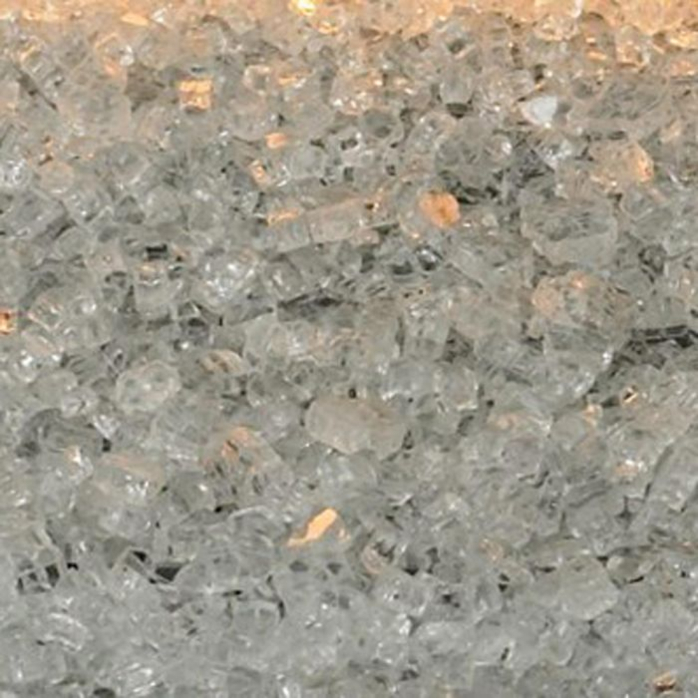 Empire DG1CLF Clear Frost Crushed Glass