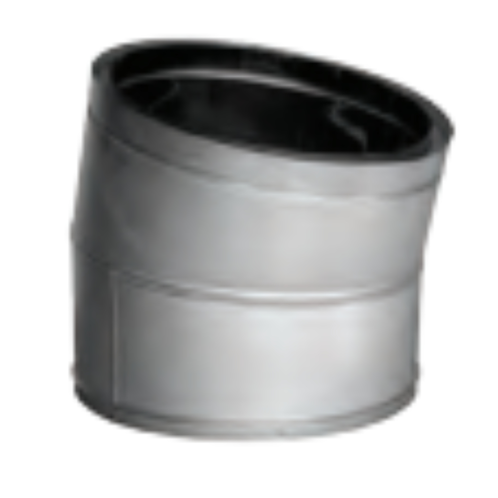 Duravent 12DT-E15SS 15 Deg Elbow - SS