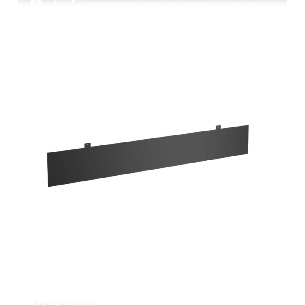 Osburn AC01321 Bottom Faceplate Backing Plate 44" X 6"