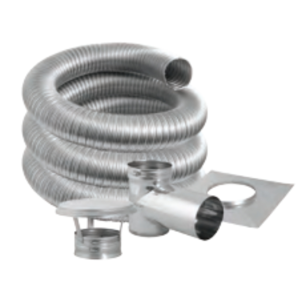 Duravent 4DF316-20K 4"DF316 20 Kit (includes DFSS Top Plate, Cap, Connector )