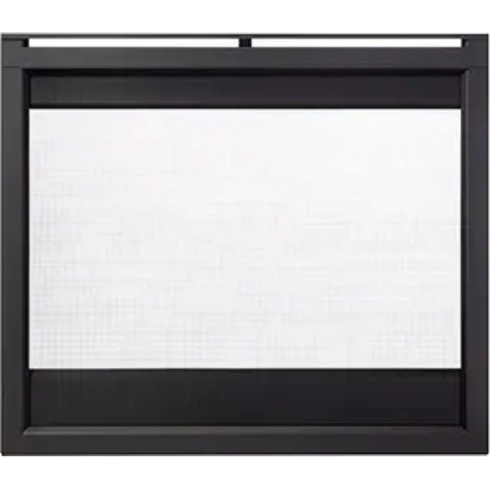 Majestic TWI-MOD-BK Contemporary Front With Built In, Overlapping Surround Black