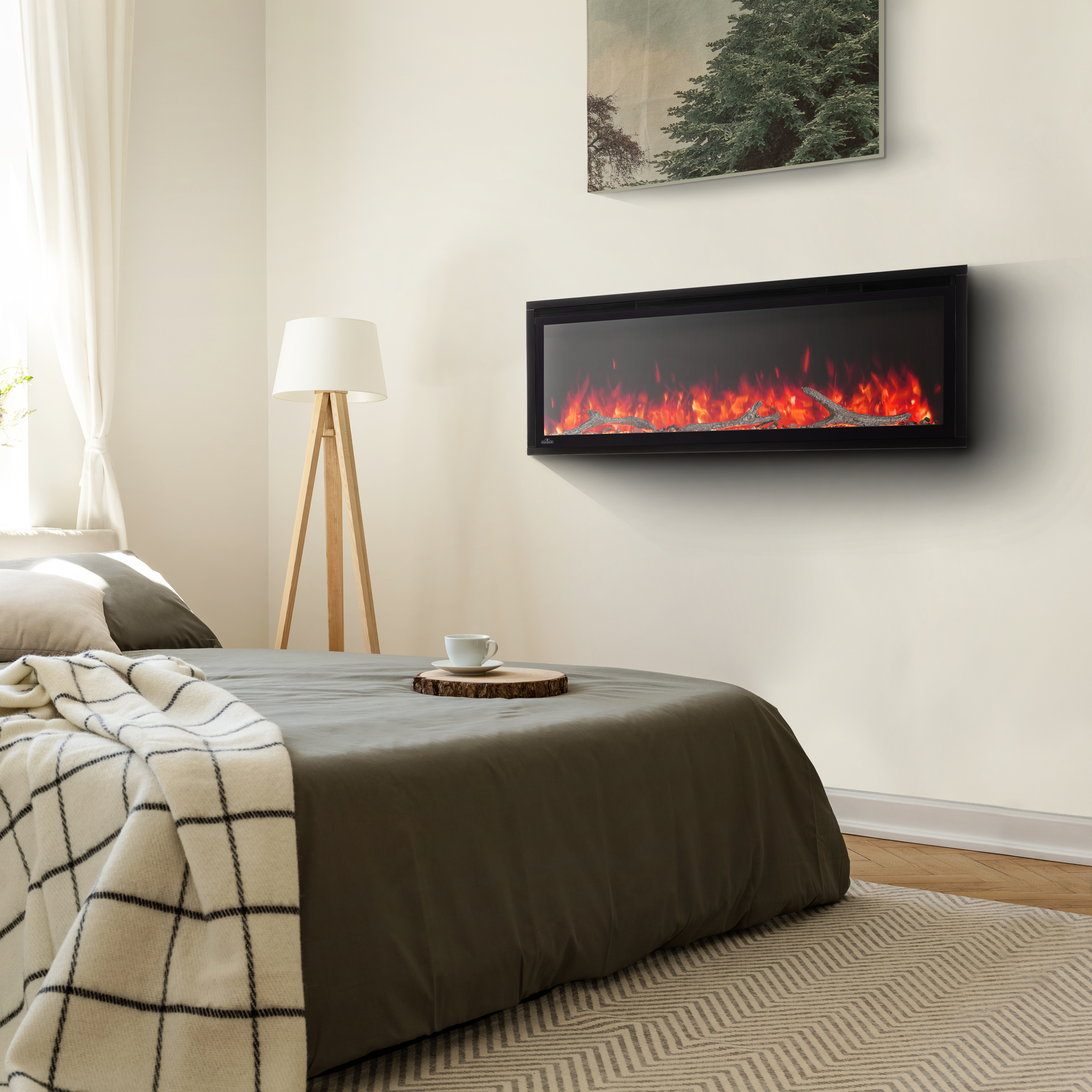 Napoleon NEFL42CFH-1 Entice 42'' Wall-Hanging Electric Fireplace