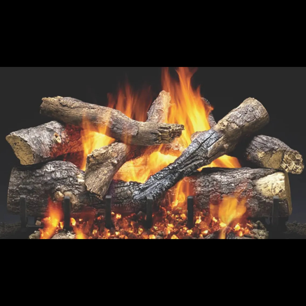 Majestic GO24-IPI-NG-HK 24" IPI Grand Oak NG Burner Hearth Kit 2 Tier